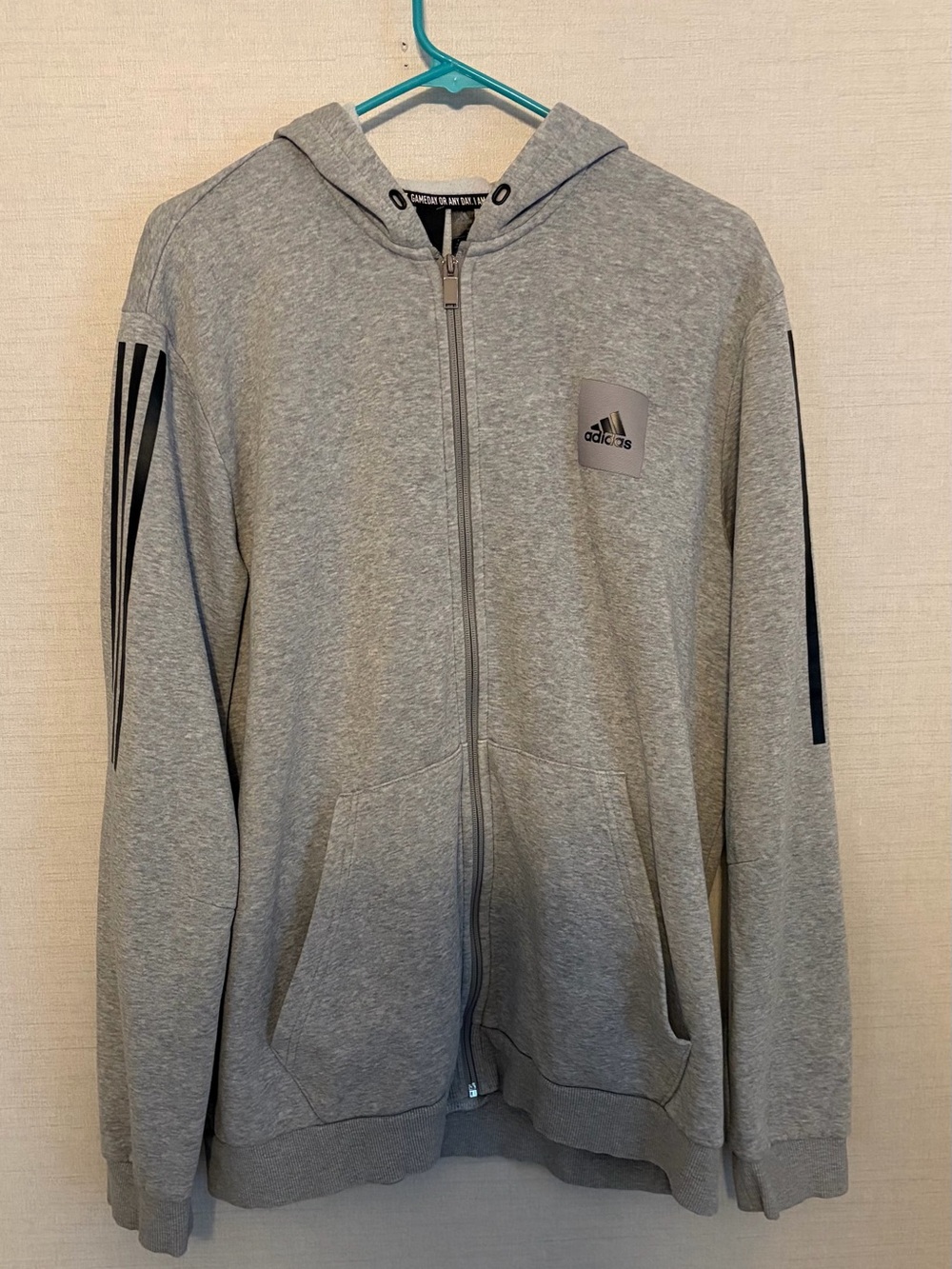 Men’s XL adidas Full-Zip Hooded Sweatshirt